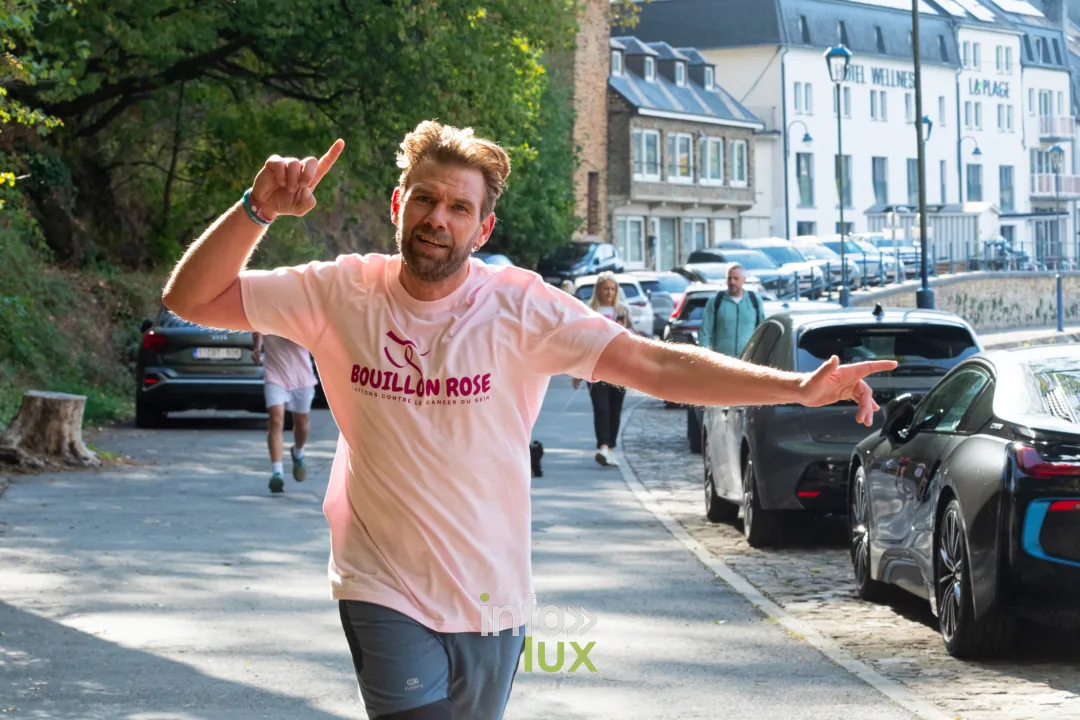 Bouillon Rose 2026 à Bouillon, marche et jogging solidaires contre le cancer du sein — photo 62 de Philippe Denis