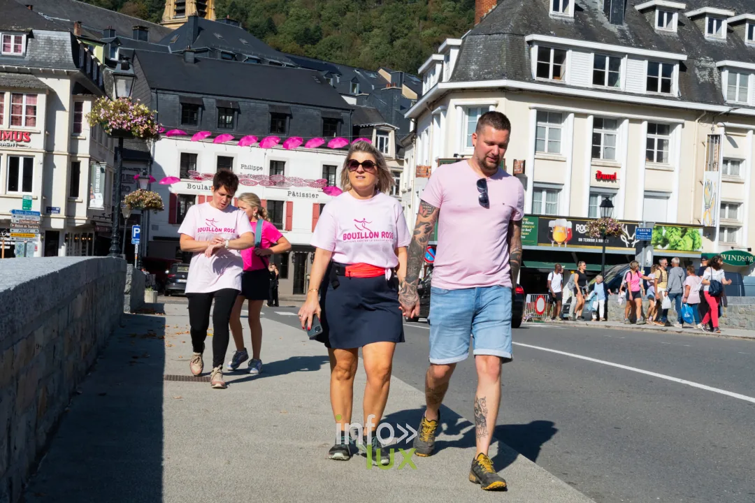 Bouillon Rose 2026 à Bouillon, marche et jogging solidaires contre le cancer du sein — photo 70 de Philippe Denis
