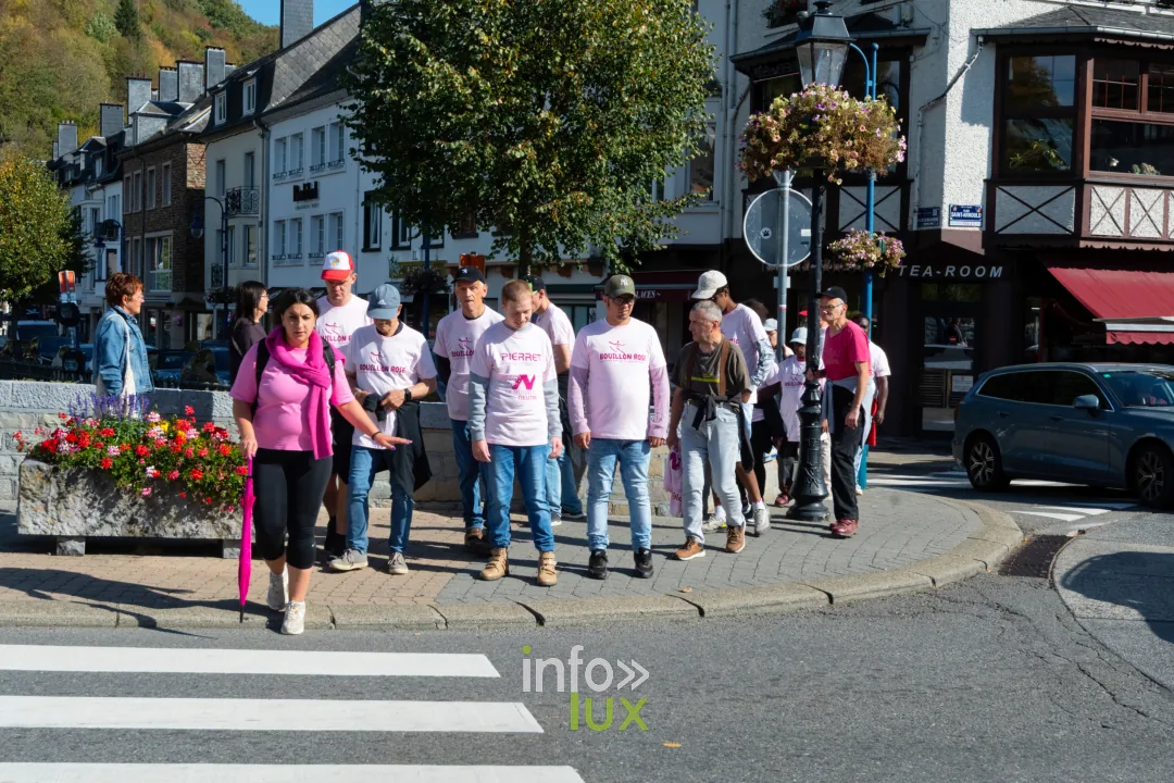 Bouillon Rose 2026 à Bouillon, marche et jogging solidaires contre le cancer du sein — photo 78 de Philippe Denis