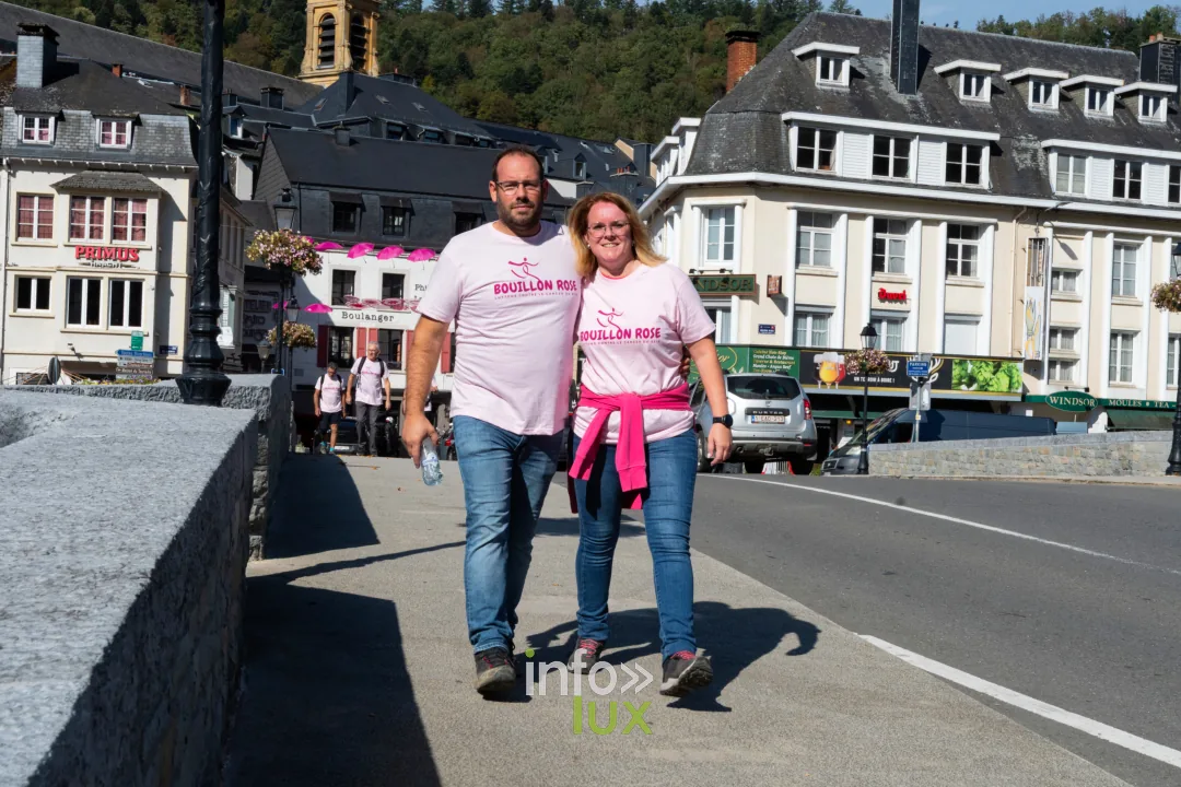 Bouillon Rose 2026 à Bouillon, marche et jogging solidaires contre le cancer du sein — photo 79 de Philippe Denis