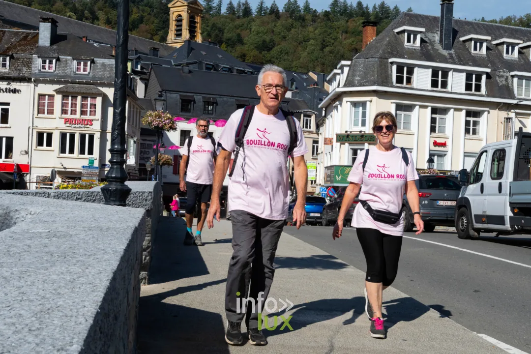 Bouillon Rose 2026 à Bouillon, marche et jogging solidaires contre le cancer du sein — photo 80 de Philippe Denis