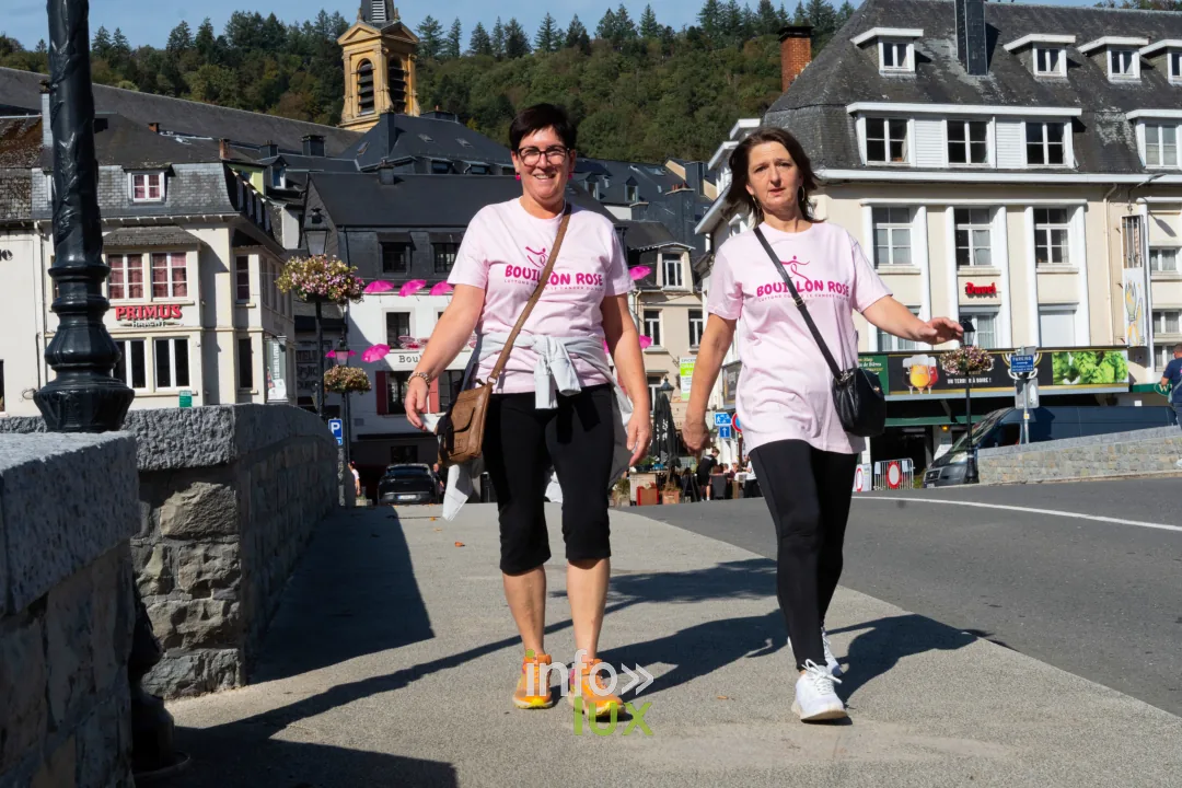 Bouillon Rose 2026 à Bouillon, marche et jogging solidaires contre le cancer du sein — photo 81 de Philippe Denis