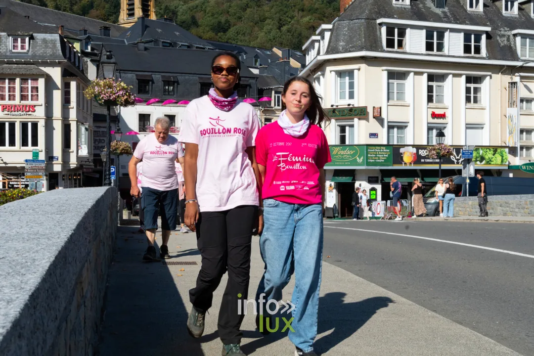 Bouillon Rose 2026 à Bouillon, marche et jogging solidaires contre le cancer du sein — photo 82 de Philippe Denis