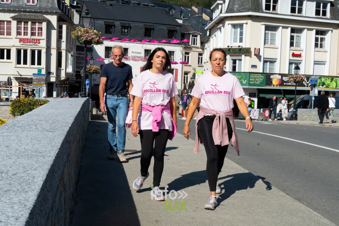 Bouillon Rose 2026 à Bouillon, marche et jogging solidaires contre le cancer du sein — photo 84 de Philippe Denis