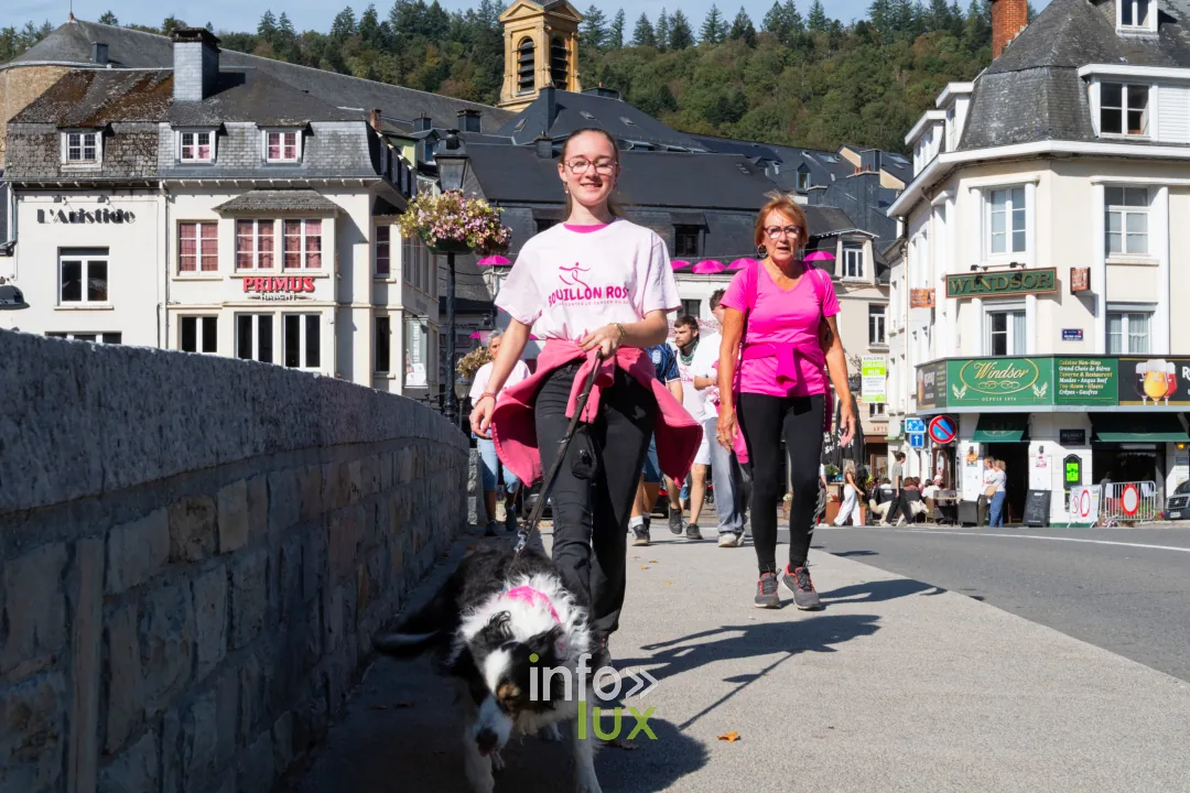 Bouillon Rose 2026 à Bouillon, marche et jogging solidaires contre le cancer du sein — photo 86 de Philippe Denis