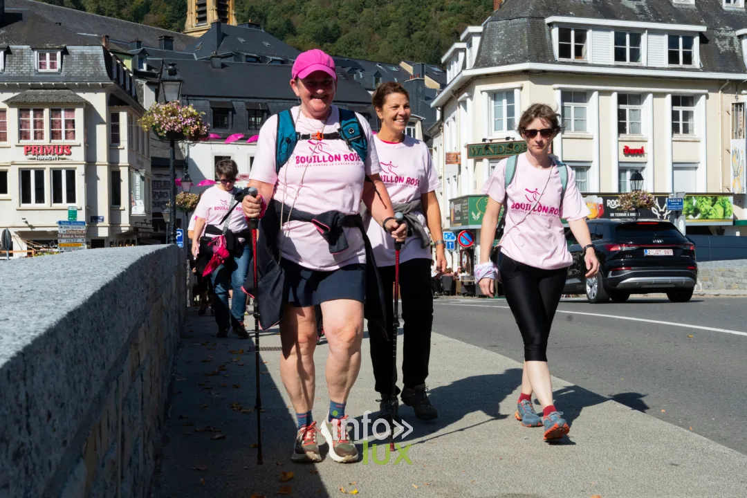 Bouillon Rose 2026 à Bouillon, marche et jogging solidaires contre le cancer du sein — photo 89 de Philippe Denis