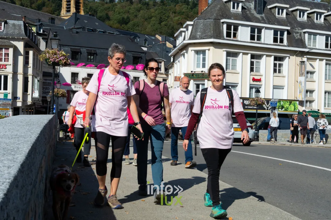 Bouillon Rose 2026 à Bouillon, marche et jogging solidaires contre le cancer du sein — photo 92 de Philippe Denis