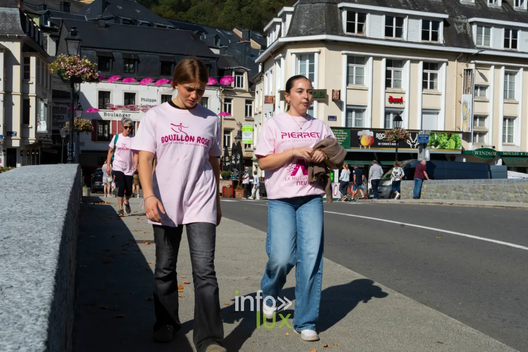 Bouillon Rose 2026 à Bouillon, marche et jogging solidaires contre le cancer du sein — photo 94 de Philippe Denis