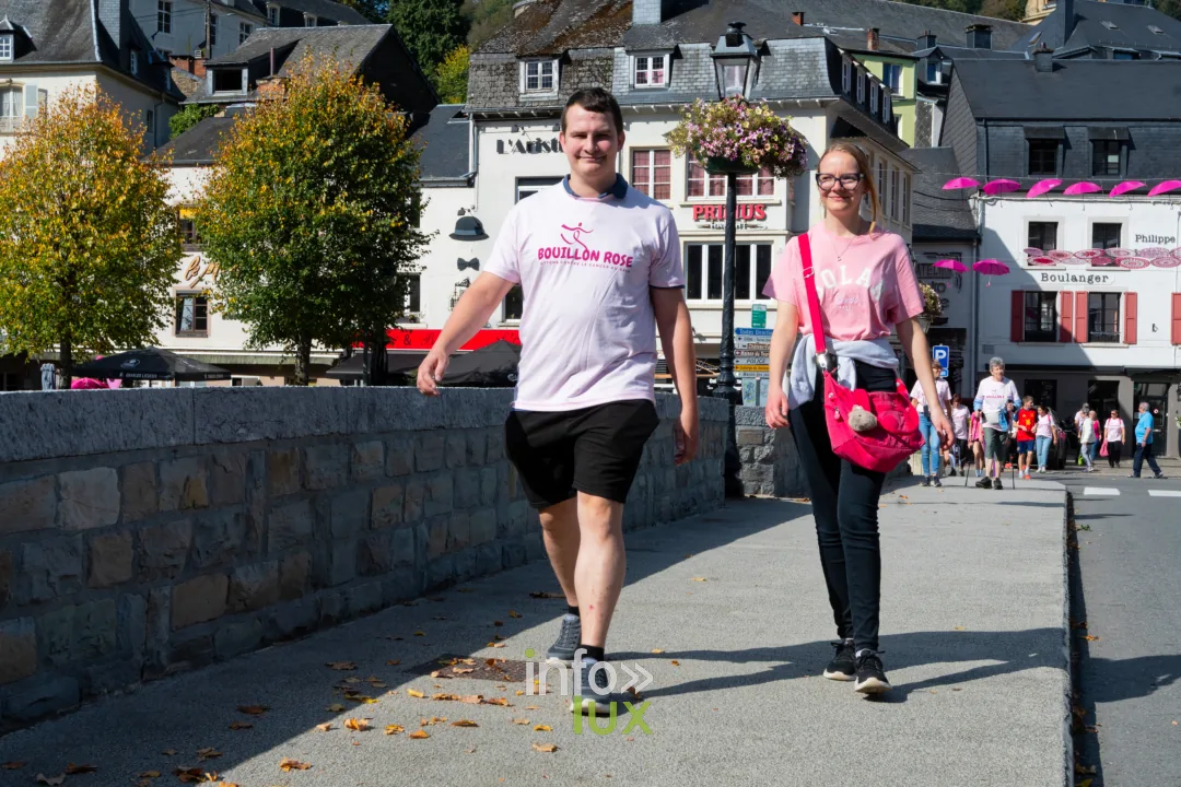 Bouillon Rose 2026 à Bouillon, marche et jogging solidaires contre le cancer du sein — photo 103 de Philippe Denis