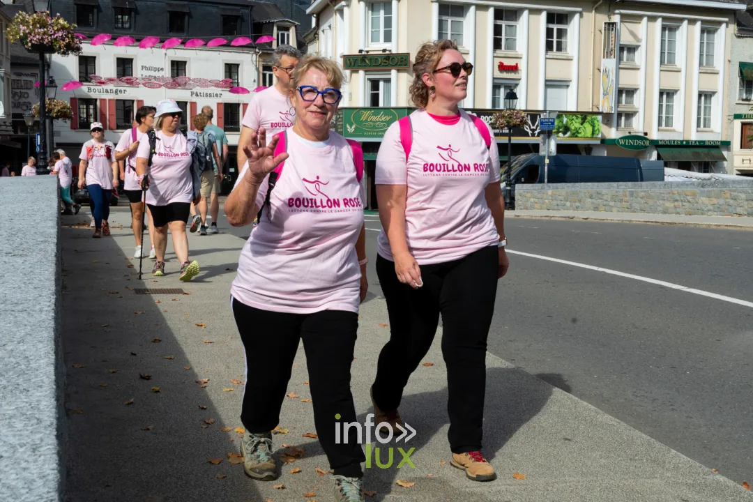 Bouillon Rose 2026 à Bouillon, marche et jogging solidaires contre le cancer du sein — photo 122 de Philippe Denis