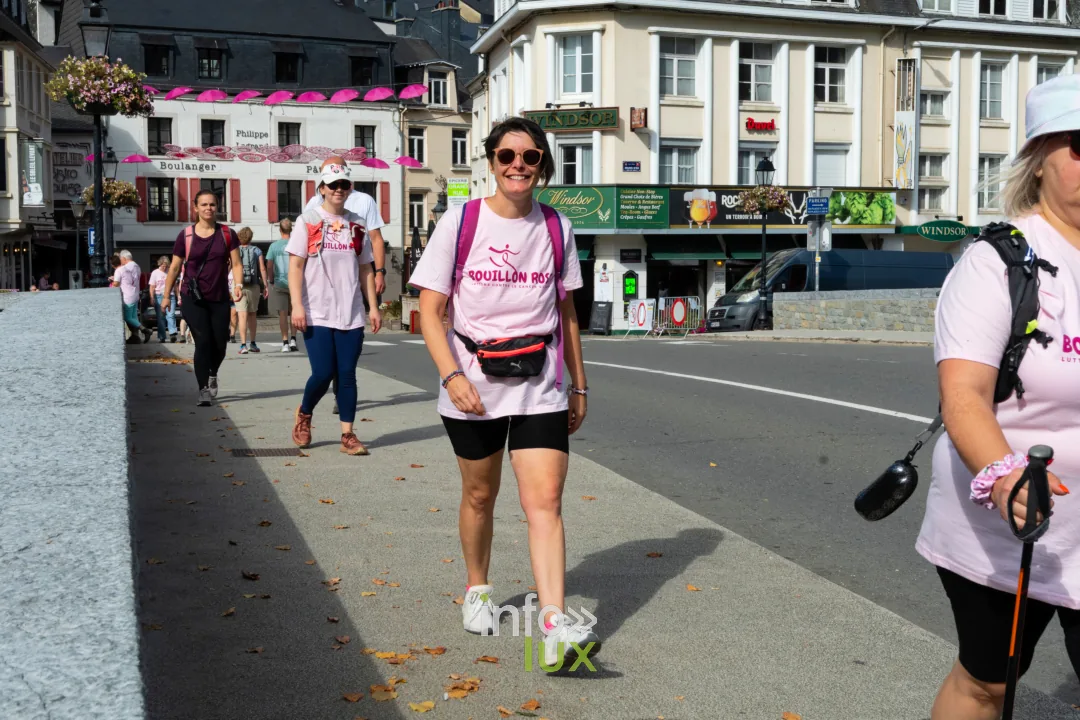 Bouillon Rose 2026 à Bouillon, marche et jogging solidaires contre le cancer du sein — photo 124 de Philippe Denis