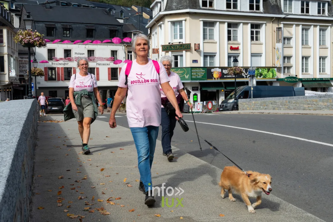Bouillon Rose 2026 à Bouillon, marche et jogging solidaires contre le cancer du sein — photo 128 de Philippe Denis