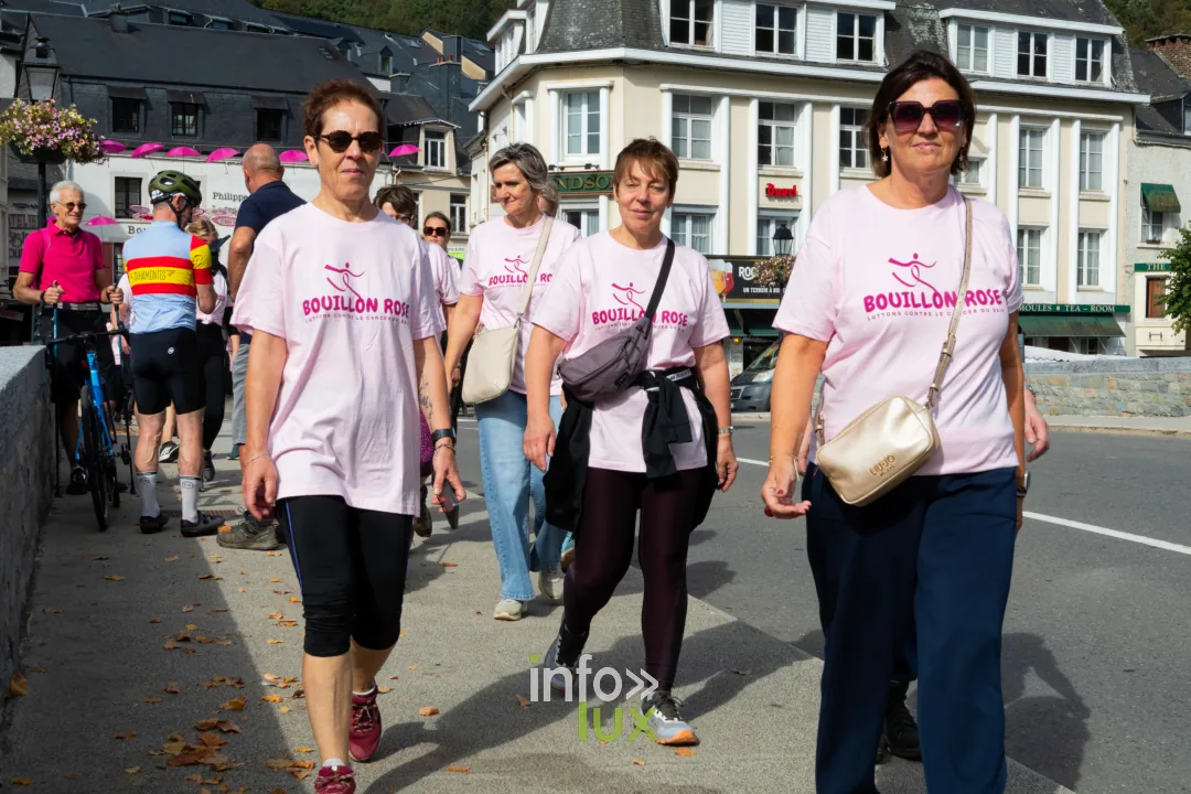 Bouillon Rose 2026 à Bouillon, marche et jogging solidaires contre le cancer du sein — photo 135 de Philippe Denis