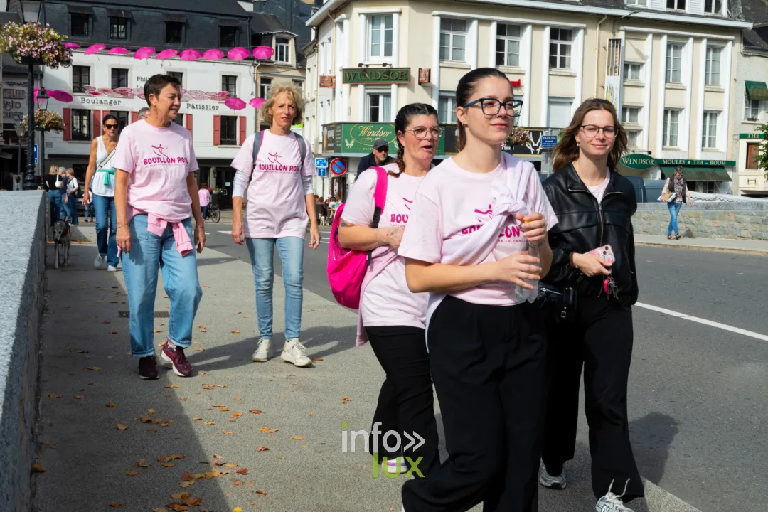 Bouillon Rose 2026 à Bouillon, marche et jogging solidaires contre le cancer du sein — photo 146 de Philippe Denis