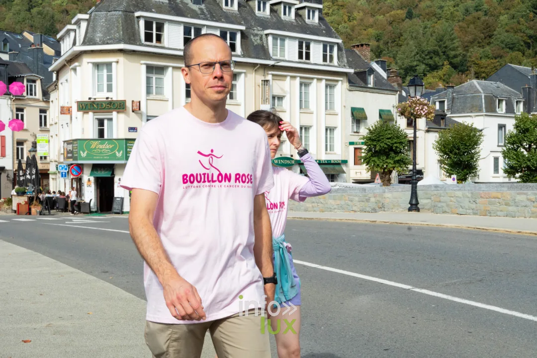 Bouillon Rose 2026 à Bouillon, marche et jogging solidaires contre le cancer du sein — photo 164 de Philippe Denis