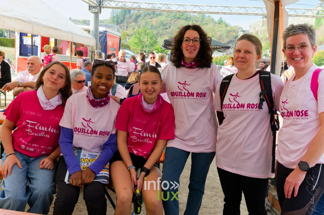 Bouillon Rose 2026 à Bouillon, marche et jogging solidaires contre le cancer du sein — photo 9 de Photos GusKa