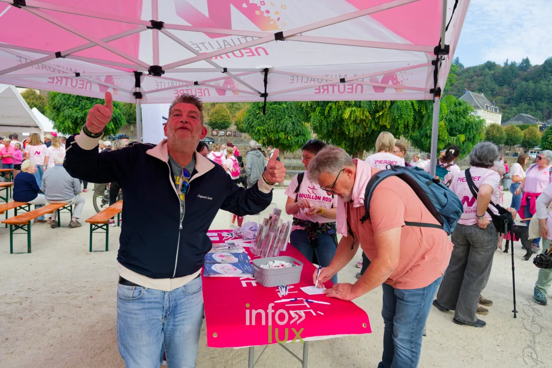 Bouillon Rose 2026 à Bouillon, marche et jogging solidaires contre le cancer du sein — photo 43 de Photos GusKa