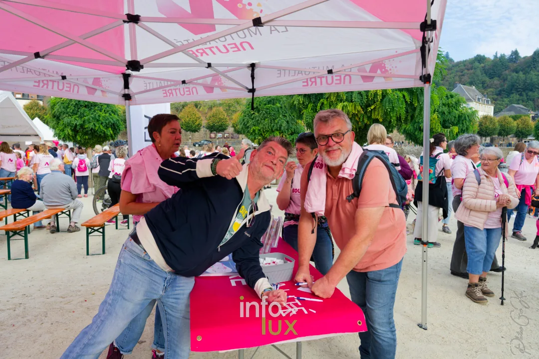 Bouillon Rose 2026 à Bouillon, marche et jogging solidaires contre le cancer du sein — photo 44 de Photos GusKa