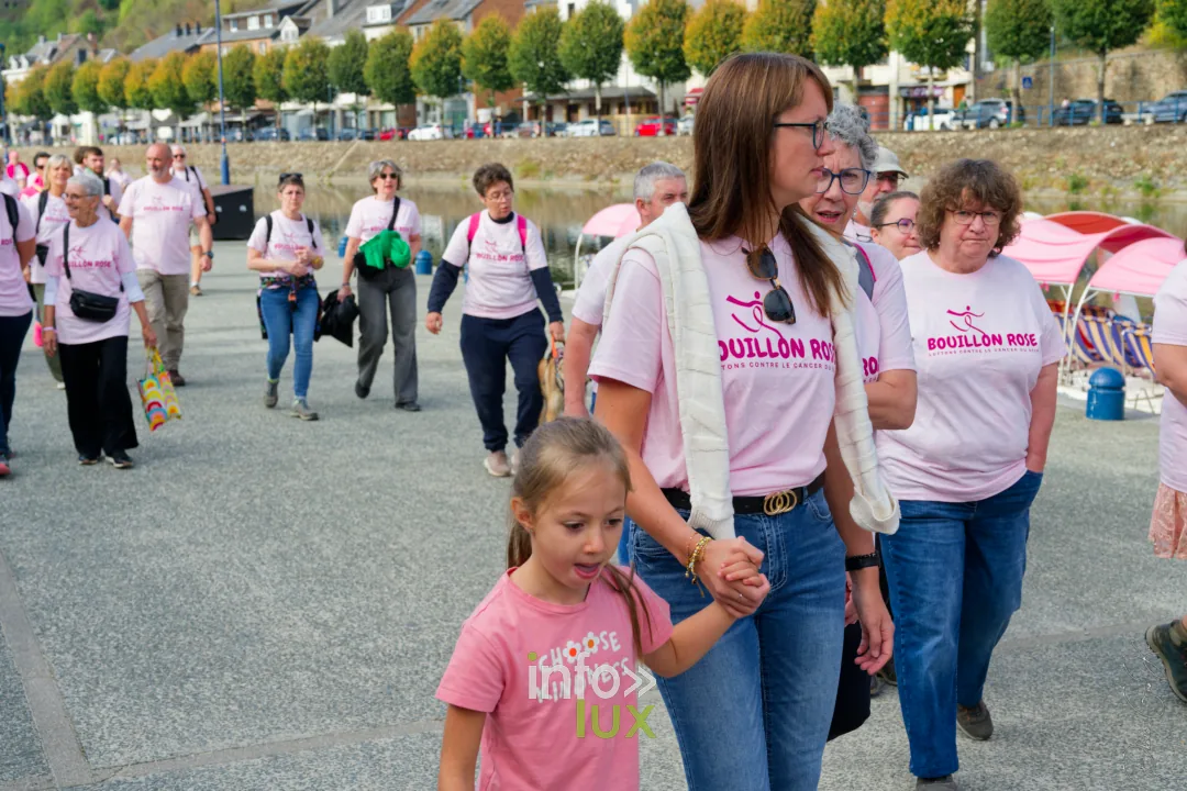 Bouillon Rose 2026 à Bouillon, marche et jogging solidaires contre le cancer du sein — photo 86 de Photos GusKa