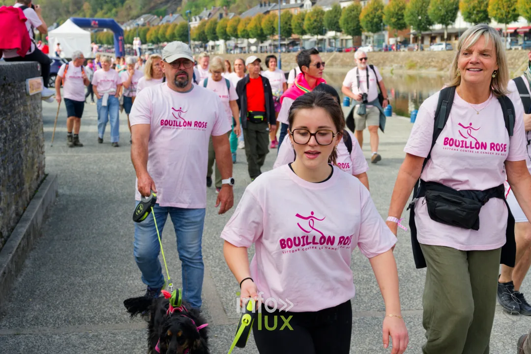 Bouillon Rose 2026 à Bouillon, marche et jogging solidaires contre le cancer du sein — photo 88 de Photos GusKa