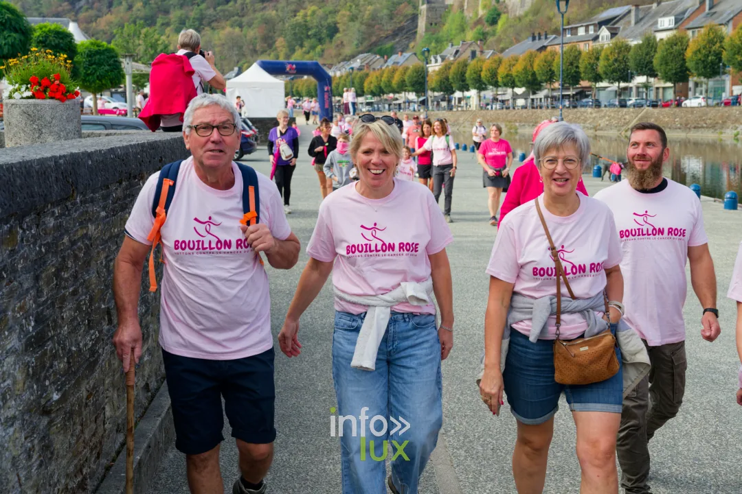 Bouillon Rose 2026 à Bouillon, marche et jogging solidaires contre le cancer du sein — photo 91 de Photos GusKa