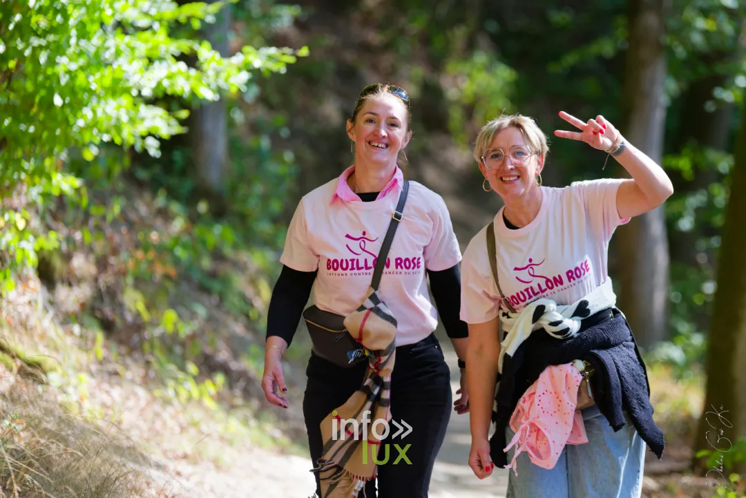 Bouillon Rose 2026 à Bouillon, marche et jogging solidaires contre le cancer du sein — photo 126 de Photos GusKa