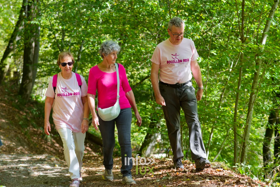 Bouillon Rose 2026 à Bouillon, marche et jogging solidaires contre le cancer du sein — photo 190 de Photos GusKa