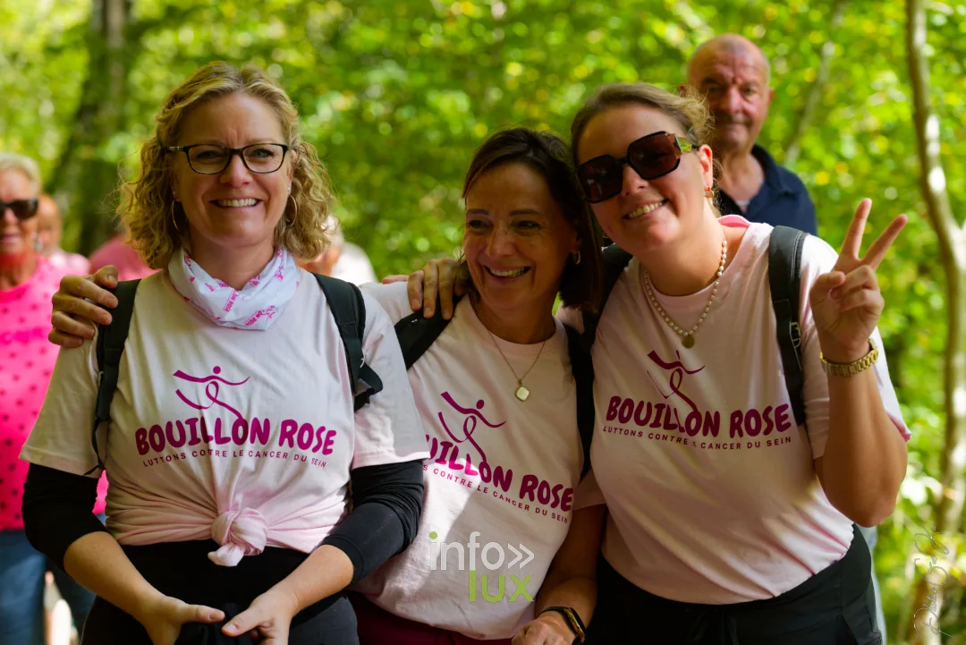 Bouillon Rose 2026 à Bouillon, marche et jogging solidaires contre le cancer du sein — photo 201 de Photos GusKa