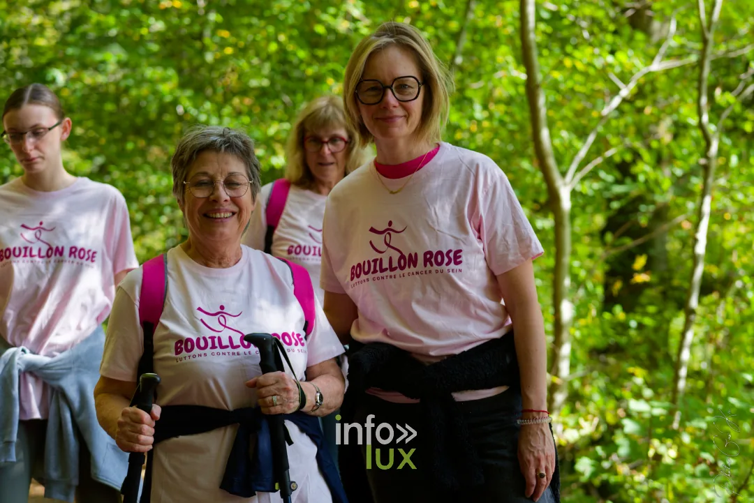 Bouillon Rose 2026 à Bouillon, marche et jogging solidaires contre le cancer du sein — photo 218 de Photos GusKa