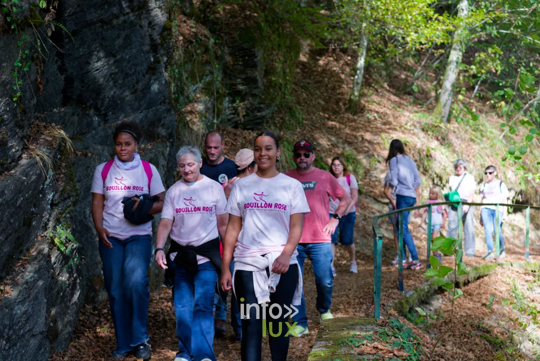 Bouillon Rose 2026 à Bouillon, marche et jogging solidaires contre le cancer du sein — photo 244 de Photos GusKa