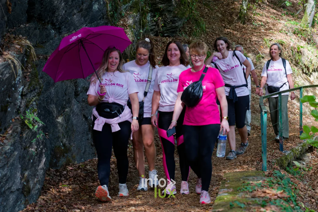 Bouillon Rose 2026 à Bouillon, marche et jogging solidaires contre le cancer du sein — photo 247 de Photos GusKa