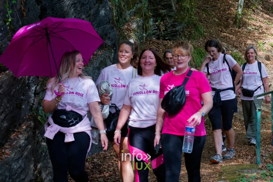Bouillon Rose 2026 à Bouillon, marche et jogging solidaires contre le cancer du sein — photo 248 de Photos GusKa