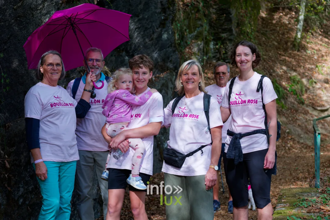 Bouillon Rose 2026 à Bouillon, marche et jogging solidaires contre le cancer du sein — photo 251 de Photos GusKa