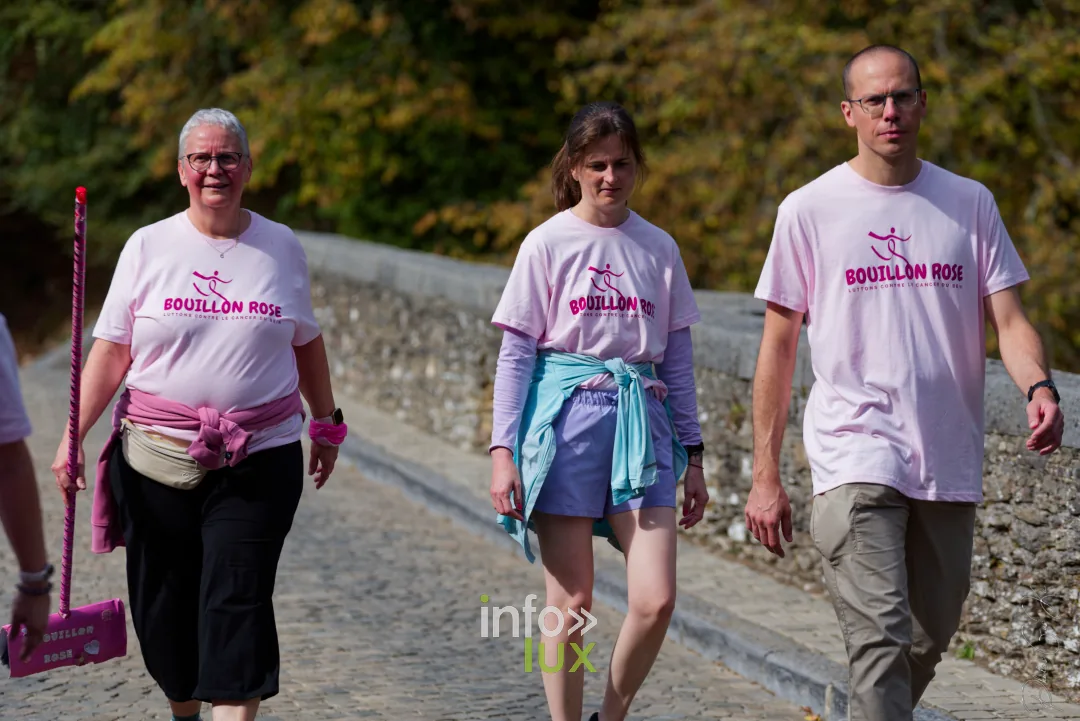 Bouillon Rose 2026 à Bouillon, marche et jogging solidaires contre le cancer du sein — photo 258 de Photos GusKa