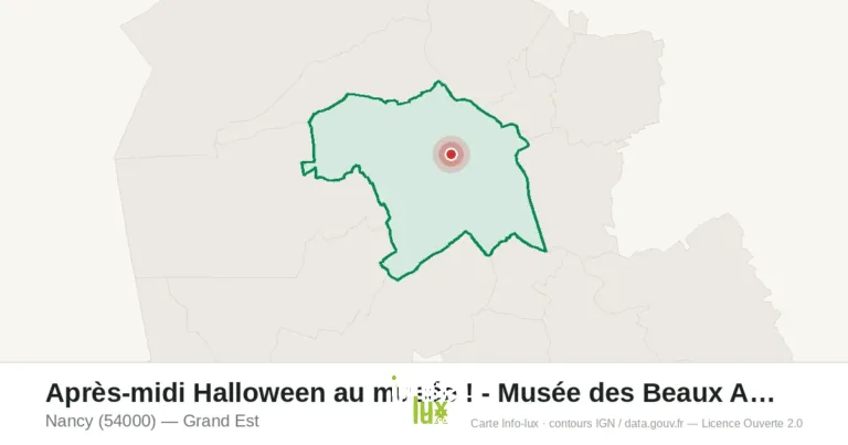 Nancy > Musée > Après-midi d’Halloween au musée des Beaux-Arts 2026