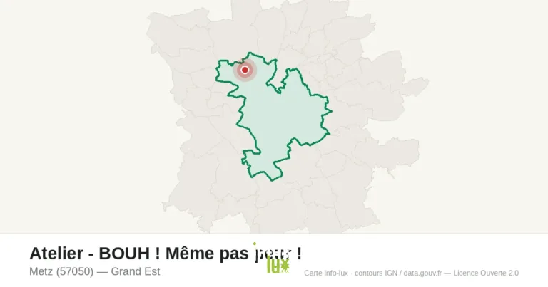 Metz > Atelier > Atelier « Bouh ! Même pas peur ! » 2026