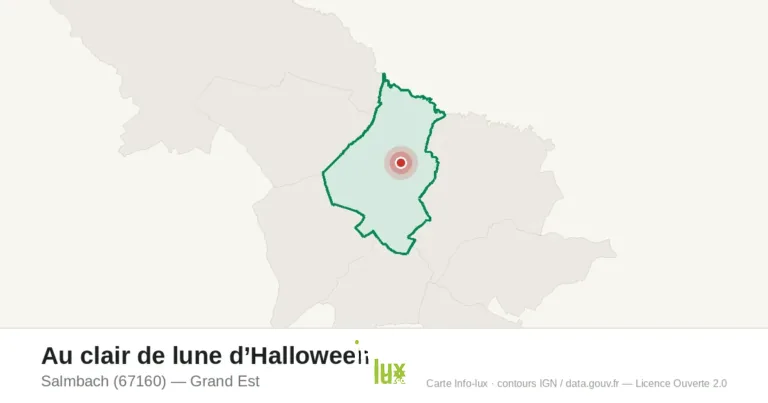 Au clair de lune d’Halloween, balade nature 2026, Salmbach