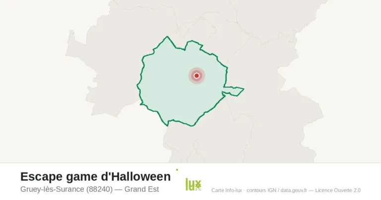 Gruey-lès-Surance > Jeu > Escape game d’Halloween à la salle des fêtes 2026