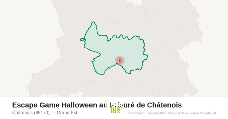 Châtenois > Jeu > Escape game d’Halloween au prieuré 2026