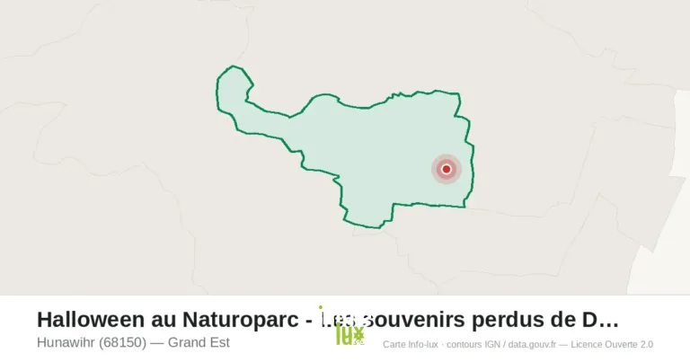 Carte : Halloween au Naturoparc - Les souvenirs perdus de à Hunawihr