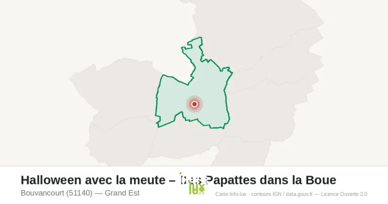 Carte : Halloween avec la meute – Des Papattes dans la Bou à Bouvancourt