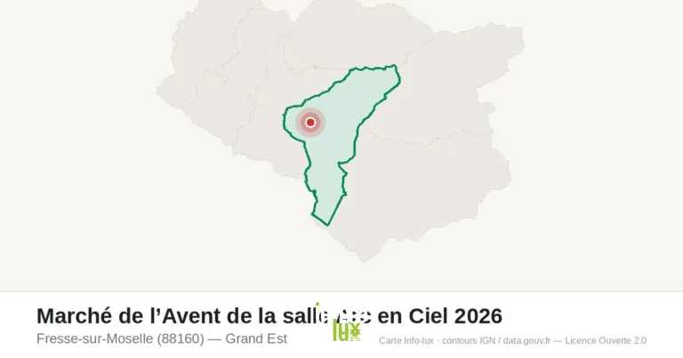 Fresse-sur-Moselle > Marché de Noël > Marché de l’Avent de la salle Arc en Ciel 2026