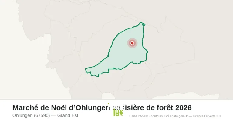Ohlungen > Marché de Noël > Marché de Noël d’Ohlungen en lisière de forêt 2026