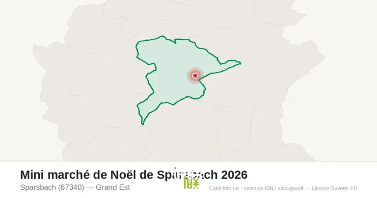 Sparsbach > Marché de Noël > Mini marché de Noël de Sparsbach 2026