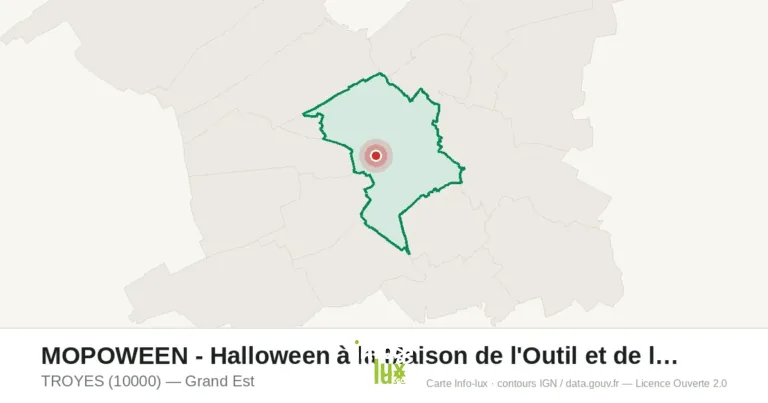 Troyes > Musée > Mopoween, Halloween à la Maison de l’Outil 2026