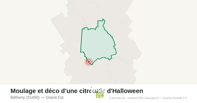 Bétheny > Atelier > Atelier citrouille d’Halloween en plâtre 2026