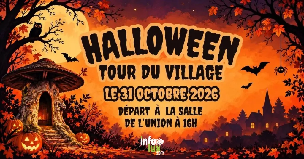Chasse aux bonbons d’Halloween à Gérouville 2026