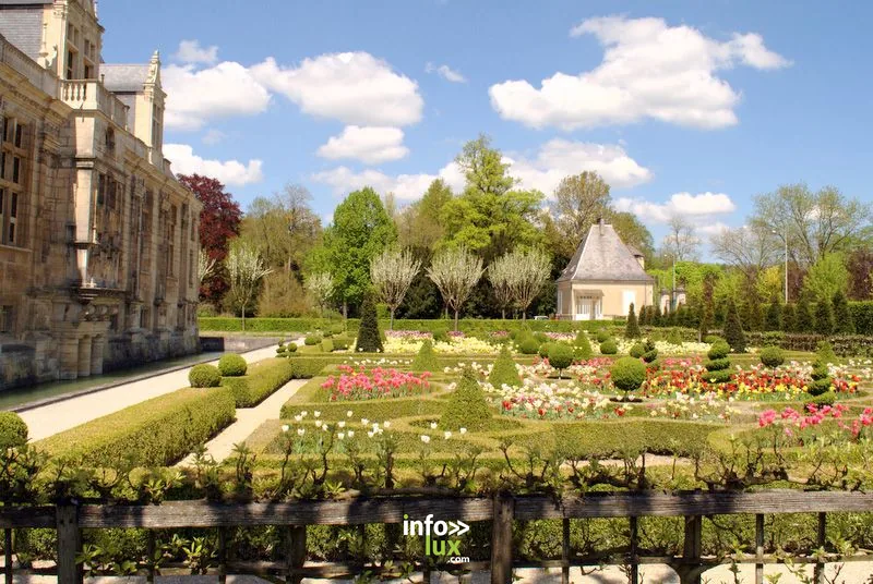 Château du Grand Jardin, coté jardins Château du Grand Jardin, coté jardins