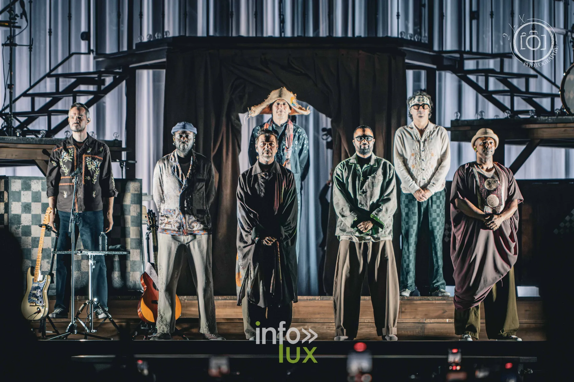 Christophe Maé au Galaxie d’Amnéville, 16 octobre 2026 : Christophe Maé et ses musiciens sur la scène du Galaxie (photo 2 la X Photographie)
