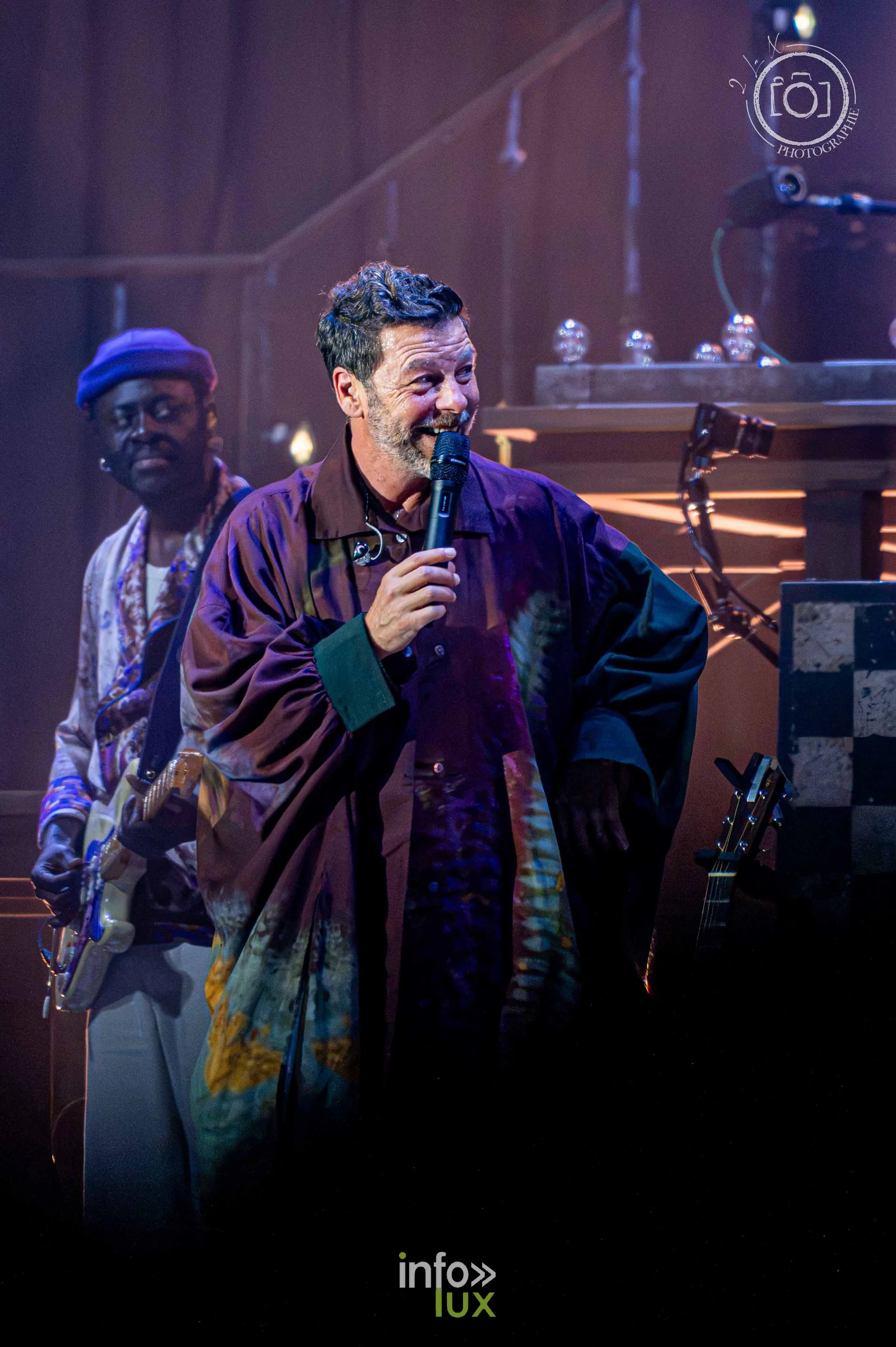 Christophe Maé au Galaxie d’Amnéville, 16 octobre 2026 : Christophe Maé au chant (photo 2 la X Photographie)